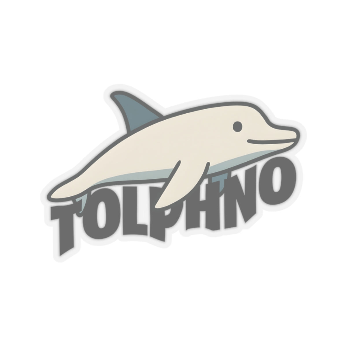 'Tolphno' Sticker