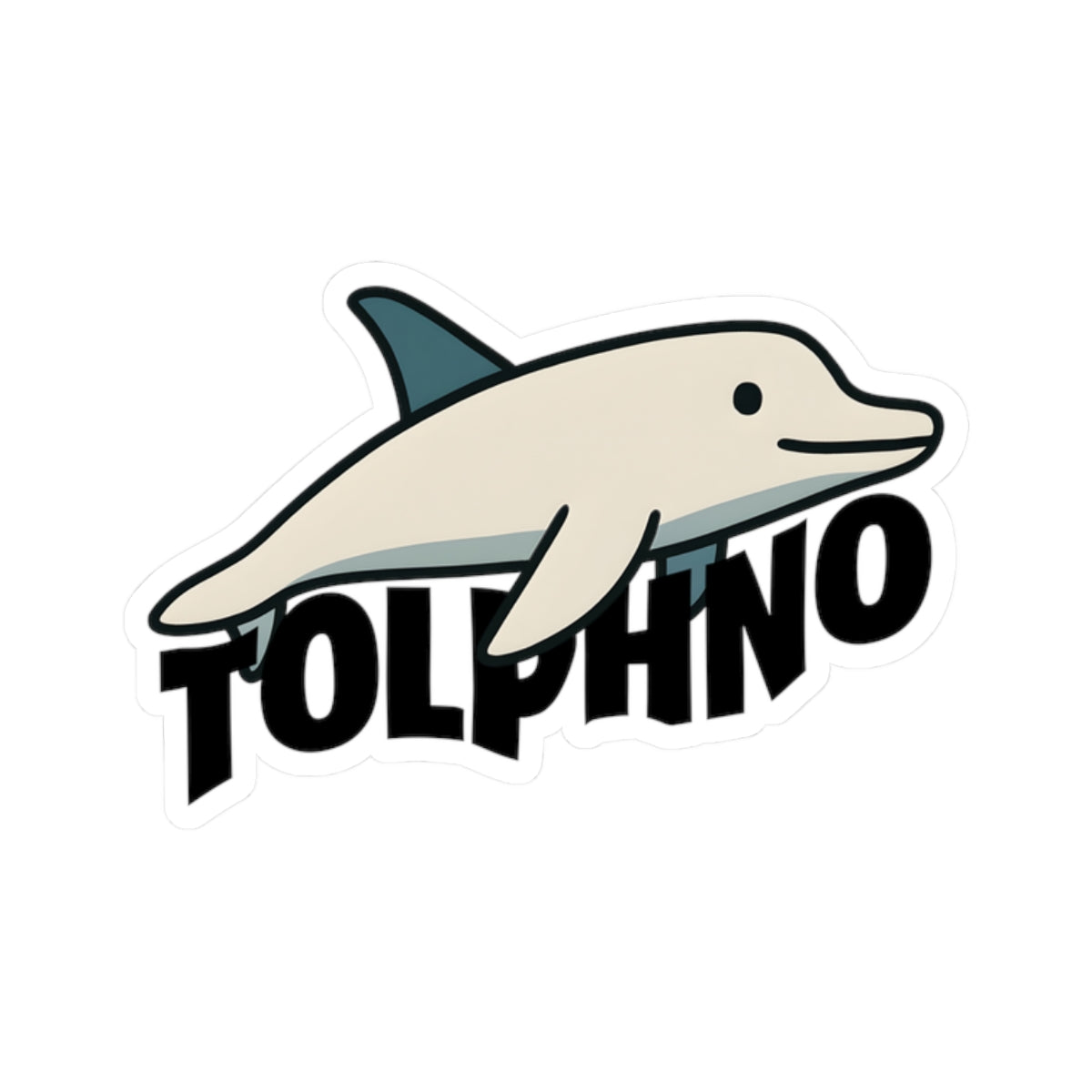 'Tolphno' Sticker