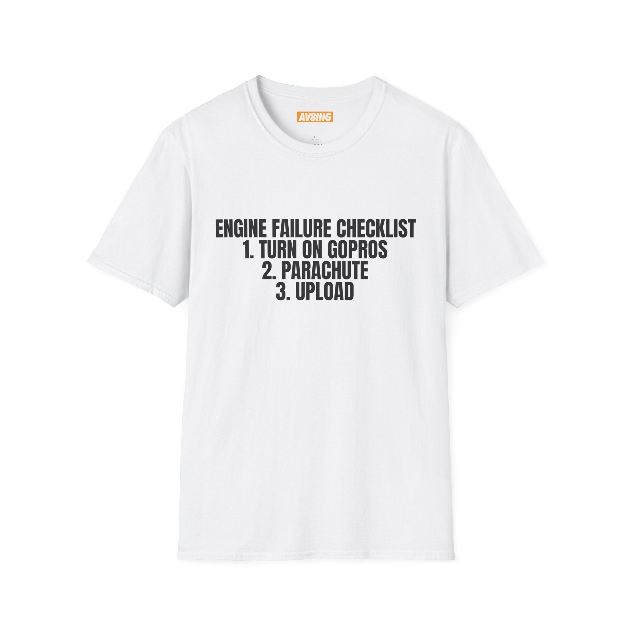 'Engine Failure Checklist' Tee