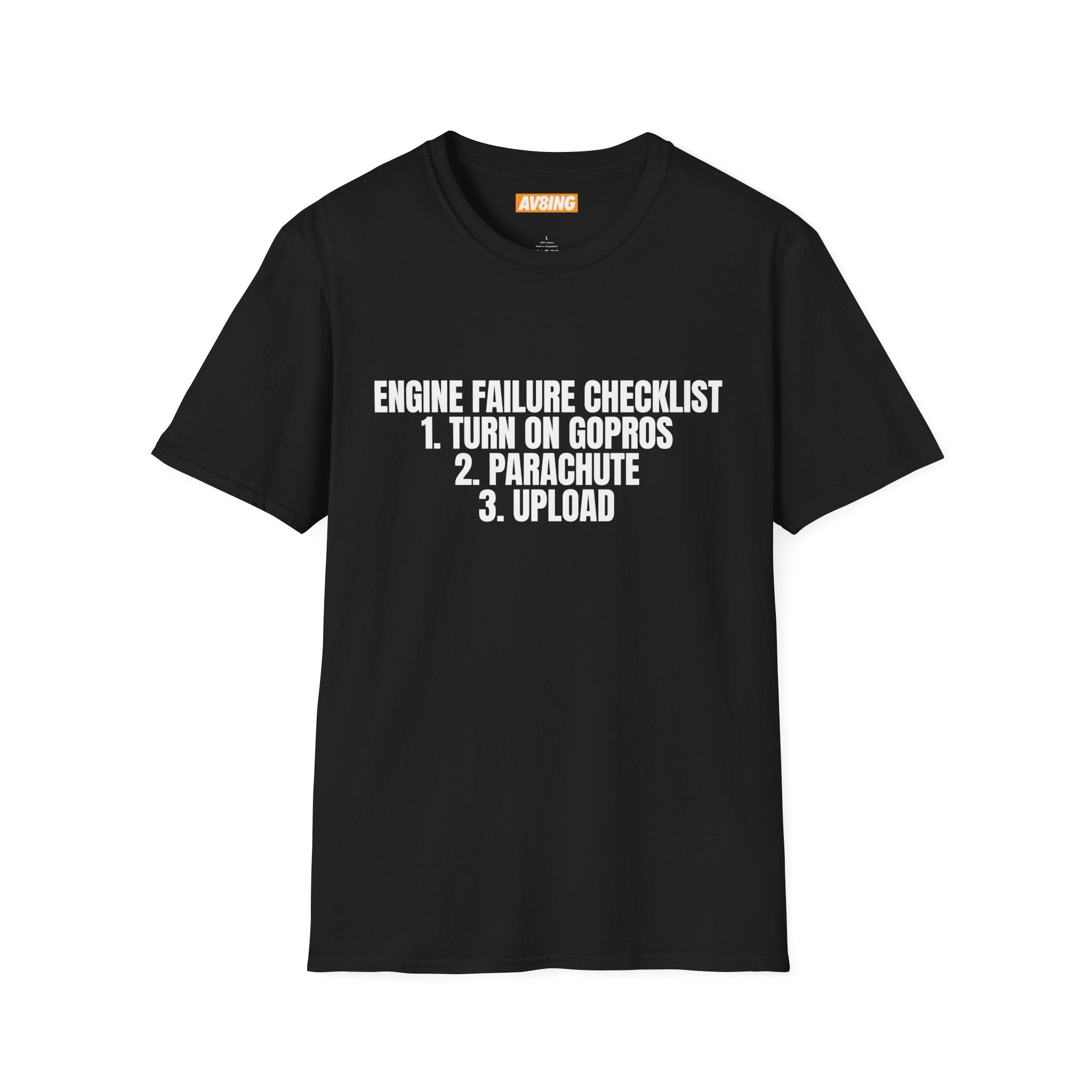 'Engine Failure Checklist' Tee
