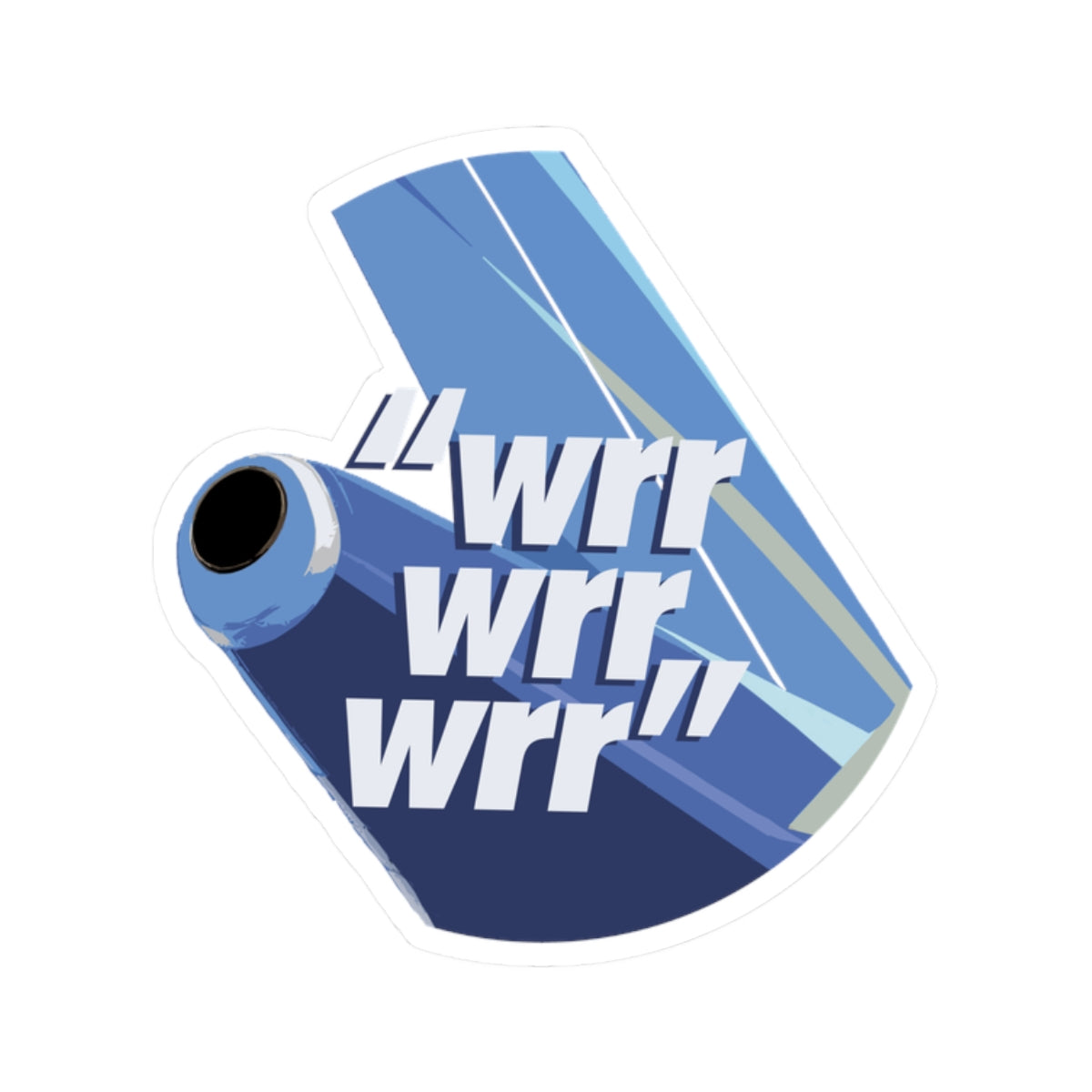 'wrr' Airbus APU Sticker
