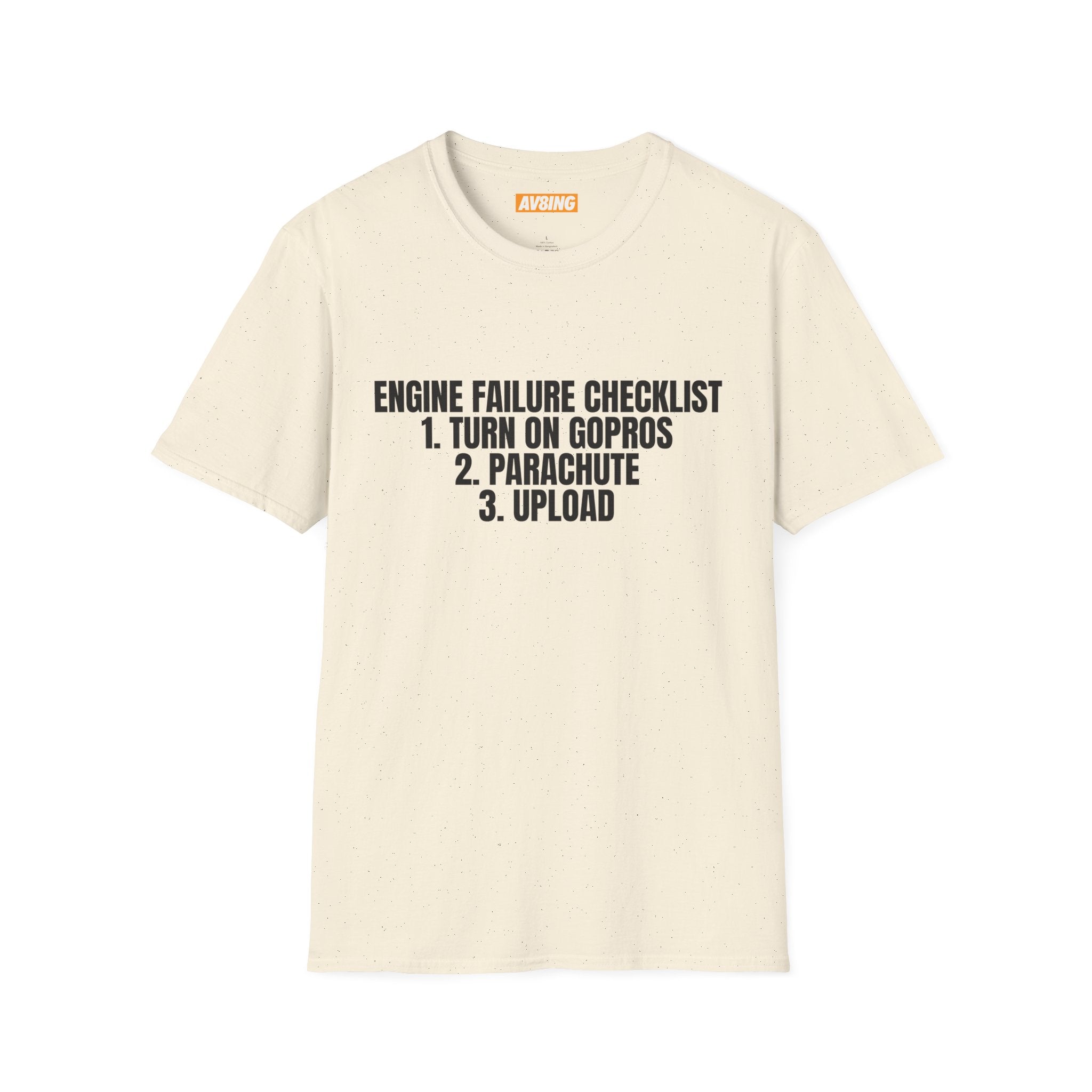 'Engine Failure Checklist' Tee