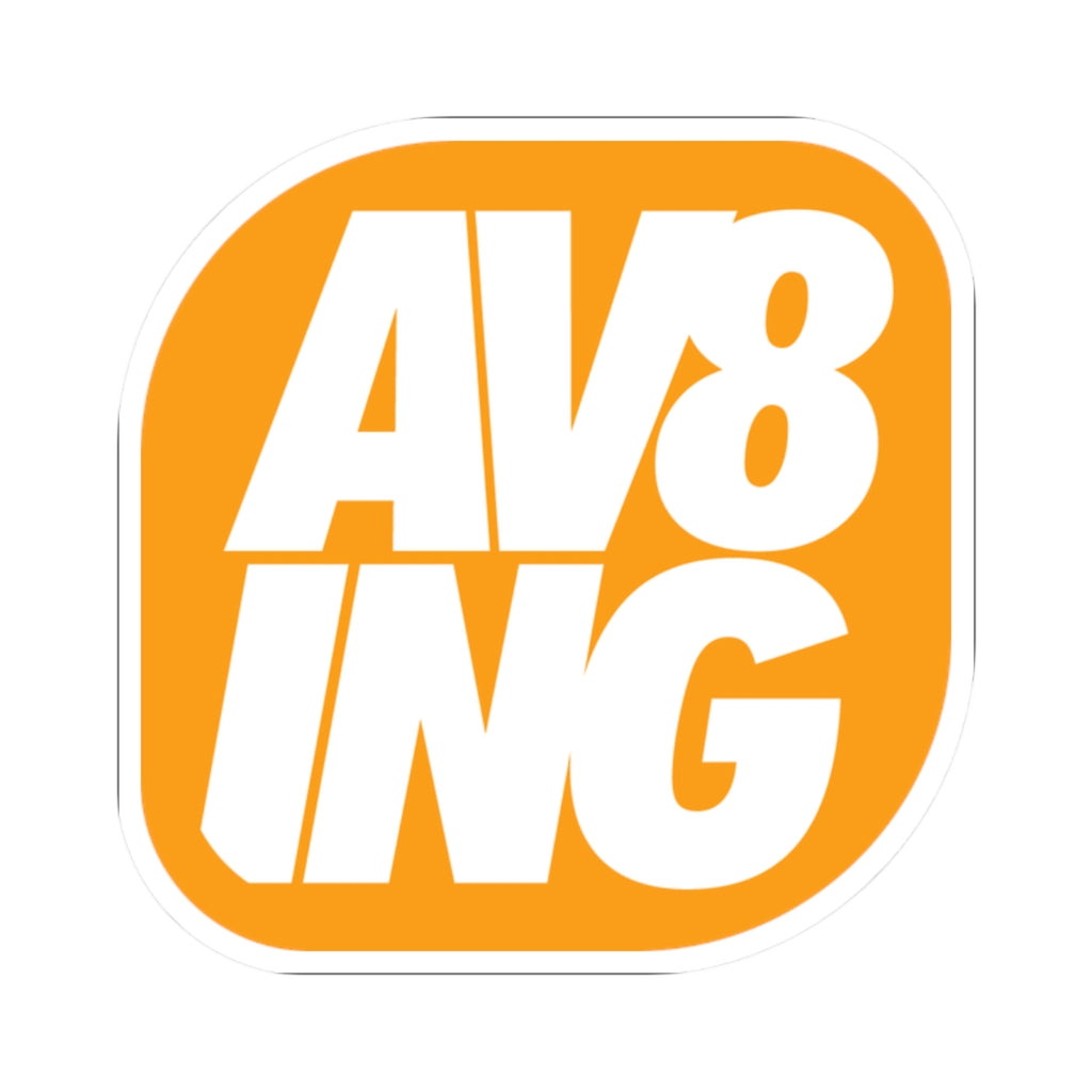 'AV8ING' Sticker